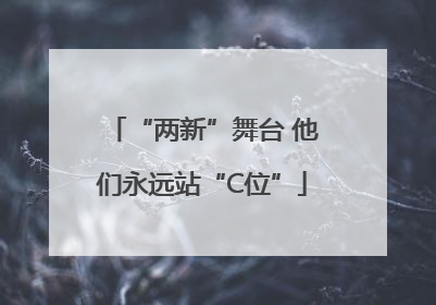 “两新”舞台 他们永远站“C位”