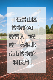 石景山区博物馆AI数智人“噗噗”亮相北京市博物馆科技月