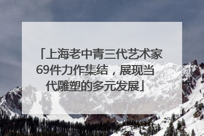 上海老中青三代艺术家69件力作集结，展现当代雕塑的多元发展