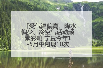 受气温偏高、降水偏少、冷空气活动频繁影响 宁夏今年1-5月中旬现10次定级沙尘天气过程