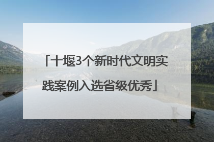 十堰3个新时代文明实践案例入选省级优秀