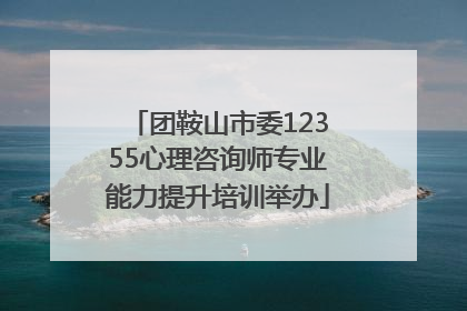团鞍山市委12355心理咨询师专业能力提升培训举办