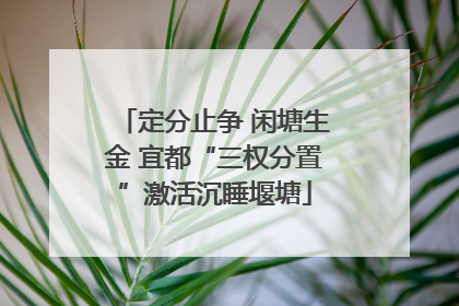 定分止争 闲塘生金 宜都“三权分置”激活沉睡堰塘