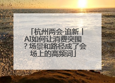 杭州两会·追新丨AI如何让消费突围？场景和路径成了会场上的高频词