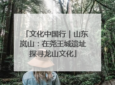文化中国行｜山东岚山：在尧王城遗址探寻龙山文化