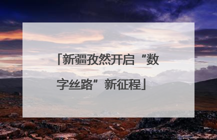 新疆孜然开启“数字丝路”新征程