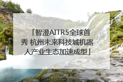 智澄AITR5全球首秀 杭州未来科技城机器人产业生态加速成型