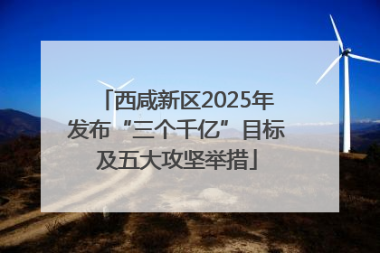 西咸新区2025年发布“三个千亿”目标及五大攻坚举措