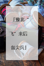 豫北“飞”来后备尖兵