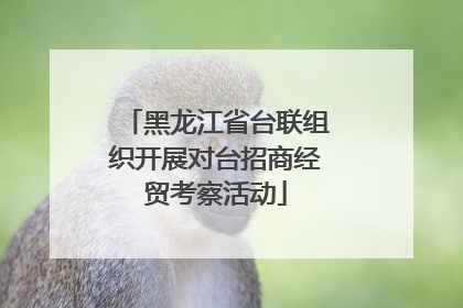 黑龙江省台联组织开展对台招商经贸考察活动